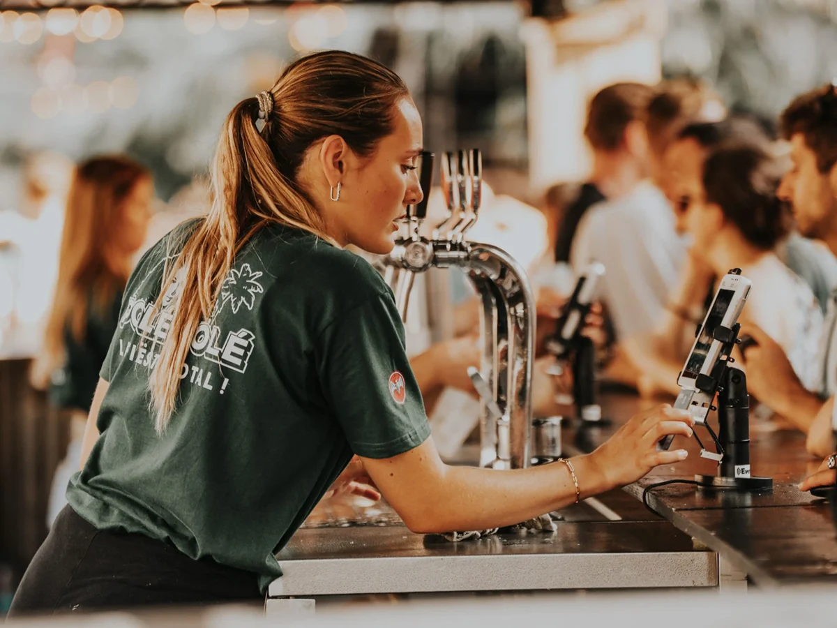 Mobiele betaaloplossing voor festivals